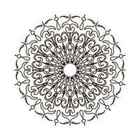 handgetekende mandala. decoratie in etnisch oosters doodle ornament vector