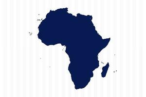 vlak gemakkelijk Afrika vector kaart