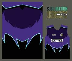 vector Jersey sport- ontwerp voor racing wielersport Amerikaans voetbal gaming motorcross