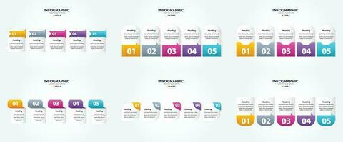 vector illustratie infographics vlak ontwerp reeks voor reclame brochure folder en tijdschrift