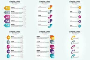 vector illustratie infographics vlak ontwerp reeks voor reclame brochure folder en tijdschrift