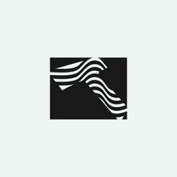 t brief water Golf logo sjabloon vector illustratie ontwerp.