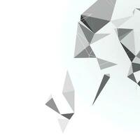grijs wit rooster mozaïek- achtergrond, creatief ontwerp Sjablonen vector