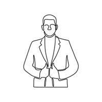 tekening Mens silhouet houding conceptuele vector