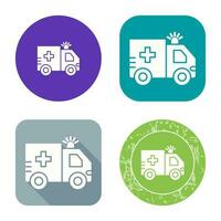 ambulance vector pictogram