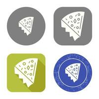 pizza plak vector icoon