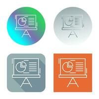 cirkeldiagram vector pictogram