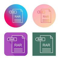 rar vector icoon