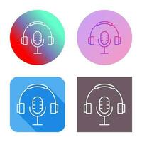 podcast vector icoon