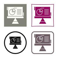 cirkeldiagram vector pictogram