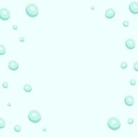 frame van zeepbellen vector