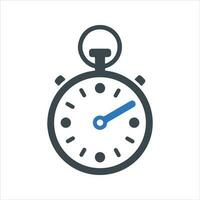 stopwatch icoon. vector en glyph