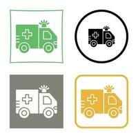 ambulance vector pictogram