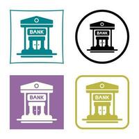 bank vector pictogram