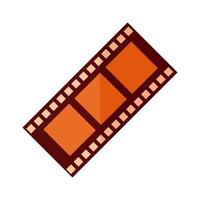 bandrecord film plat gedetailleerde stijl vector