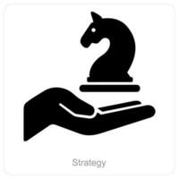 strategie en planning icoon concept vector