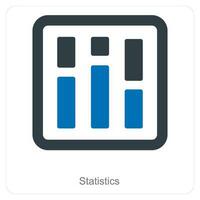 statistieken en analyse icoon concept vector