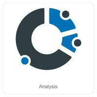 analyse en diagram icoon concept vector