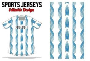 Jersey ontwerp voor sport uniform vector