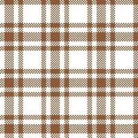 Schotse ruit naadloos patroon. Schotse ruit plaid vector naadloos patroon. traditioneel Schots geweven kleding stof. houthakker overhemd flanel textiel. patroon tegel swatch inbegrepen.