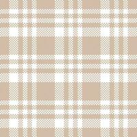 plaids patroon naadloos. Schots plaid, voor sjaal, jurk, rok, andere modern voorjaar herfst winter mode textiel ontwerp. vector