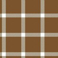 Schotse ruit patroon naadloos. plaid patroon sjabloon voor ontwerp ornament. naadloos kleding stof textuur. vector