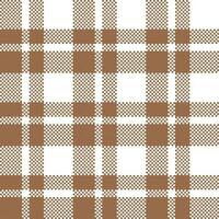 plaid patroon naadloos. controleur patroon traditioneel Schots geweven kleding stof. houthakker overhemd flanel textiel. patroon tegel swatch inbegrepen. vector