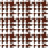 plaid patroon naadloos. traditioneel Schots geruit achtergrond. sjabloon voor ontwerp ornament. naadloos kleding stof textuur. vector