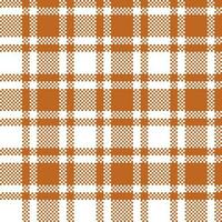 Schotse ruit plaid vector naadloos patroon. klassiek plaid tartan. sjabloon voor ontwerp ornament. naadloos kleding stof textuur.