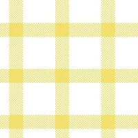 Schotse ruit plaid vector naadloos patroon. Schots plaid, voor sjaal, jurk, rok, andere modern voorjaar herfst winter mode textiel ontwerp.