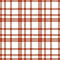 klassiek Schots Schotse ruit ontwerp. abstract controleren plaid patroon. traditioneel Schots geweven kleding stof. houthakker overhemd flanel textiel. patroon tegel swatch inbegrepen. vector