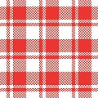 Schotse ruit plaid naadloos patroon. Schots Schotse ruit naadloos patroon. voor overhemd afdrukken, kleding, jurken, tafelkleden, dekens, beddengoed, papier, dekbed, stof en andere textiel producten. vector