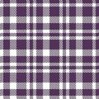 Schotse ruit plaid patroon naadloos. katoenen stof patronen. naadloos Schotse ruit illustratie vector reeks voor sjaal, deken, andere modern voorjaar zomer herfst winter vakantie kleding stof afdrukken.