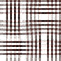 Schots Schotse ruit plaid naadloos patroon, Schotse ruit plaid patroon naadloos. sjabloon voor ontwerp ornament. naadloos kleding stof textuur. vector illustratie