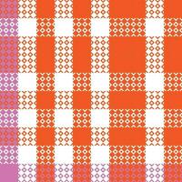 plaids patroon naadloos. schaakbord patroon flanel overhemd Schotse ruit patronen. modieus tegels voor achtergronden. vector