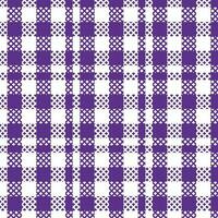 plaid patronen naadloos. Schots plaid, flanel overhemd Schotse ruit patronen. modieus tegels voor achtergronden. vector