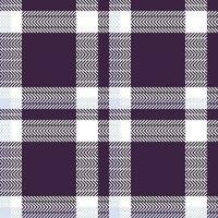 Schotse ruit plaid vector naadloos patroon. abstract controleren plaid patroon. sjabloon voor ontwerp ornament. naadloos kleding stof textuur.