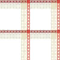 Schotse ruit plaid naadloos patroon. abstract controleren plaid patroon. traditioneel Schots geweven kleding stof. houthakker overhemd flanel textiel. patroon tegel swatch inbegrepen. vector