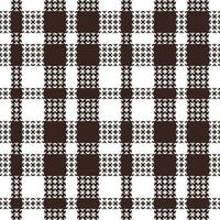 Schotse ruit plaid patroon naadloos. plaids patroon naadloos. sjabloon voor ontwerp ornament. naadloos kleding stof textuur. vector illustratie