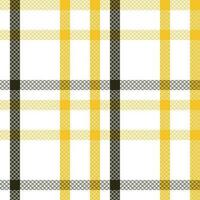 Schotse ruit naadloos patroon. klassiek plaid Schotse ruit traditioneel Schots geweven kleding stof. houthakker overhemd flanel textiel. patroon tegel swatch inbegrepen. vector