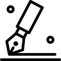 pen icoon voor downloaden vector