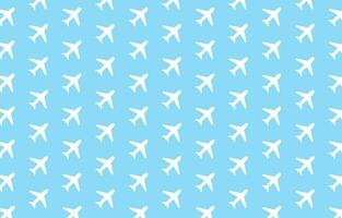 vliegtuig geïsoleerd Aan wit achtergrond. achtergrond met vliegtuig pictogrammen. vector illustratie.