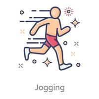 marathon race modern design vector