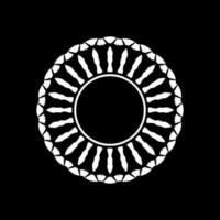 sier- motief patroon, artistiek cirkelvormig, modern hedendaags mandala, voor decoratie, achtergrond, decoratie of grafisch ontwerp element. vector illustratie