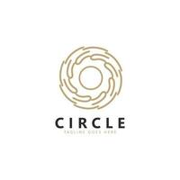 cirkel logo sjabloon. circulaire patroon in het formulier van mandala oosters patroon Islam Arabisch Indisch Turks Pakistan Chinese vector