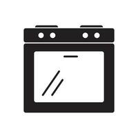 fornuis oven icoon, vector gas- fornuis. lijn icoon. keuken Koken apparaat. vector illustratie van fornuis geïsoleerd Aan wit achtergrond