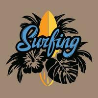 surfing ontwerp vector illustratie