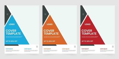bedrijf profiel a4 dekkingjaarlijks rapport, minimalistische afzet brochure lay-out, modern boek Hoes stijl brochure sjabloon vector