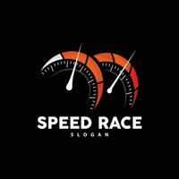 snelheidsmeter logo, vector snel en snelheid tpm auto, ontwerp voor snelheid en reparatie werkplaats