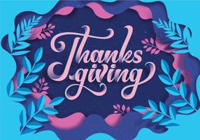 papercraft thanksgiving vol 3 vector